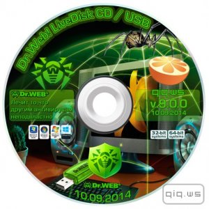  Dr.Web LiveDisk 9.0.0 [CD/USB] Rus/Eng (10.09.2014) + Dr.Web 6 Portable Scanner v9 by HA3APET + Joker-2013 