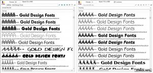  Gold Design Fonts 