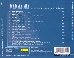  The Royal Philharmonic Orchestra - Mamma Mia - The Songs of Abba (2008) 