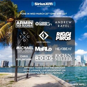  Armin van Buuren,Andrew Rayel, Dash Berlin - Live @ Music Lounge, Miami Music Week, United States (25-03-2015) 