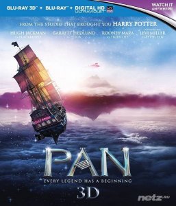  Пэн: Путешествие в Нетландию / Pan (2015) HDRip/HDRip-AVC/BDRip 1080p 